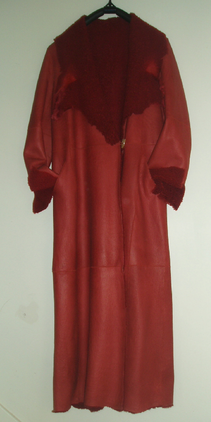 Full Length Slink Lambskin Coat