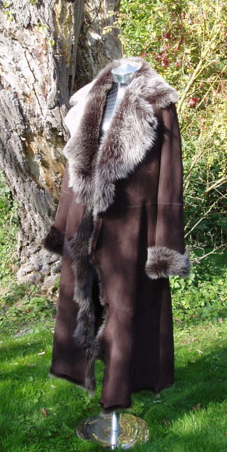 Brown Brisa Shearling Coat