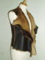 Goatskin Gilet Side
