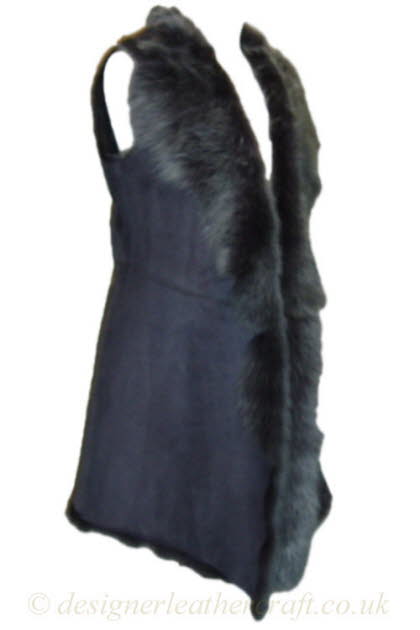 Long Toscana Gilet in Grey Brisa