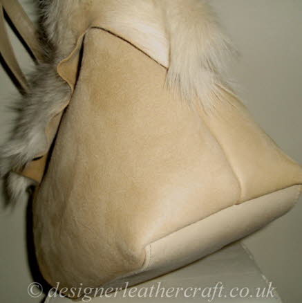 The End Shape of the Toscana Sheepskin Handbag